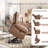 39.37'' Wide Classic Nailhead Trim Power Lift Recliner With Massage, Heat & USB + Type-C Charging-281285703