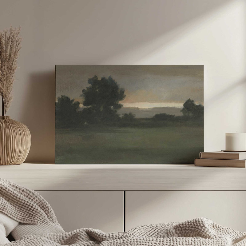 «Dramatic Sunset I» par Ethan Harper, reproduction d'art sur toile, H 12 po x l 16 po