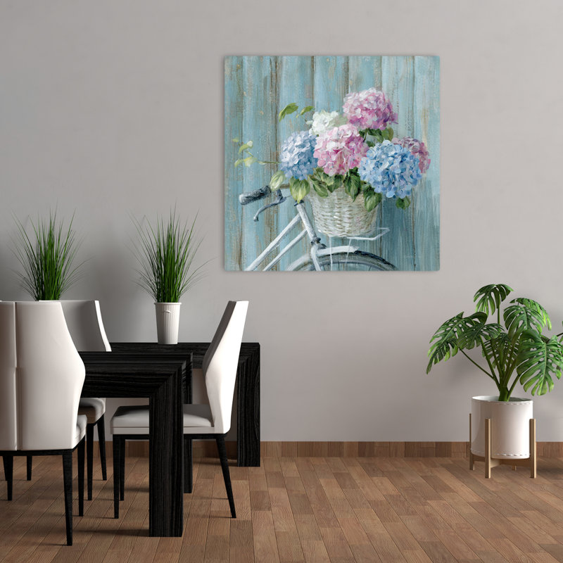 Cape Cod, art floral côtier, H 36 po x l 36 po