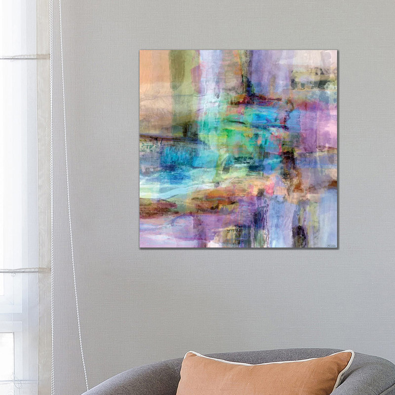 Chroma III 1 Piece Wrapped Canvas Painting, 66.04 cm H x 66.04 cm W x 3.175 cm D