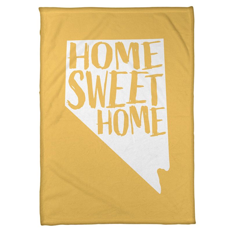 Jeté polaire nevada doux, l 62,5 po x L 82,5 po, Jaune