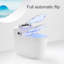 Toilette allongée une pièce 1,28 GPF (siège inclus)-98757953