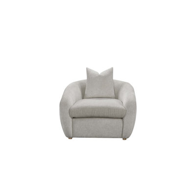 Chaise d'appoint avec coussin
