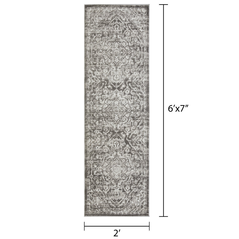 Ragheb Oriental Indoor Rug, Runner 2' x 6'7"