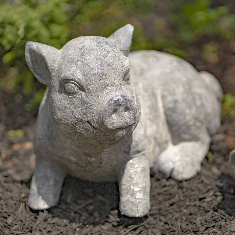 Tadeus Animals Weather Resistant Polyresin Garden Statue