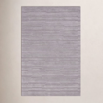 Elona Gray Hand-Tufted Wool Rug