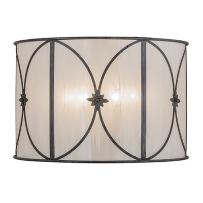 Lustre tambour 6 lumières Nasya