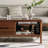 Modern rectangular solid wood coffee table-405258437