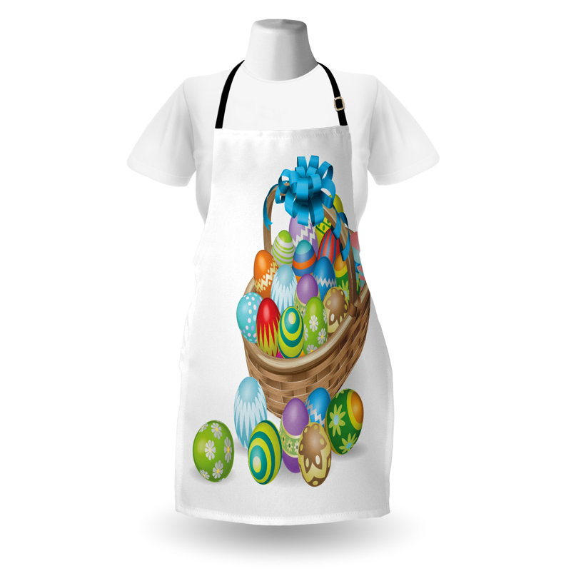 No Pattern Bib Apron