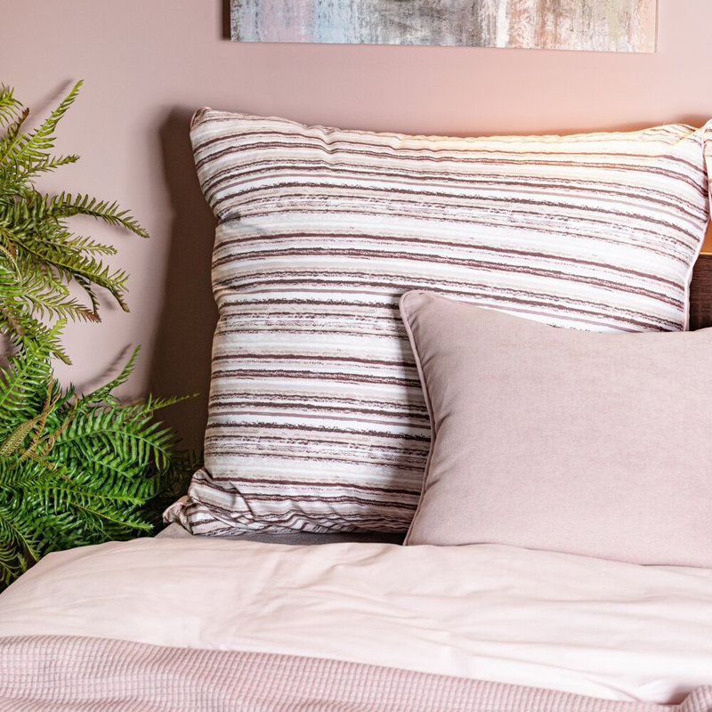Striped Duvet Cover Set with Pillowcases