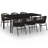 Khurshida Rectangular 6 - Person 78.7" Long Dining Set with Cushions-1399992121