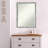 Raseborg Closed Corner Frame Flat Wall Mirror