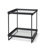 Glass Tray Top End Table-1827496972