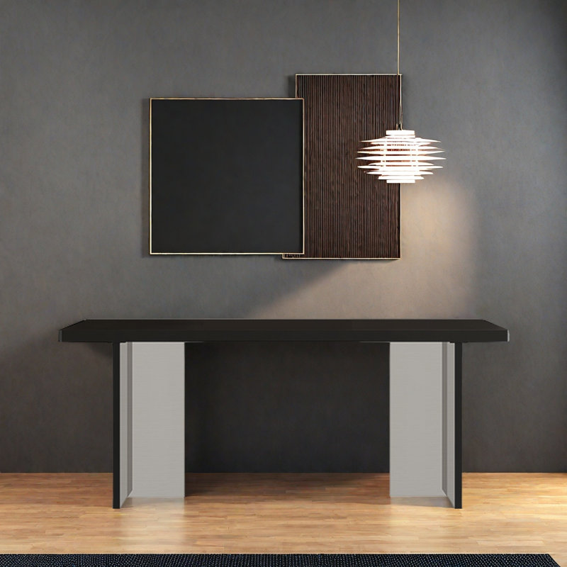 Table de salle à manger Luxury, H 29,53 po x L 62,99 po x l 31,5 po