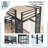 Loft Kids Bed with Desk and Bookcases-114308623-114308624