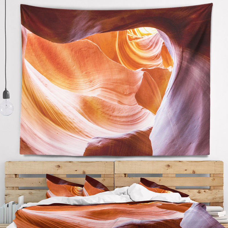 Tapisserie paysage paysage canyon antilope, H 50 po x l 60 po