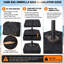 Round Rotating and Adjustable Height Cantilever Umbrella with Crank Lift-1291203207-1291203227