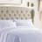 Linen Fabric Upholstered Bed,Tufted Headboard Adjustable Height Bed Frame-296883930-296883920