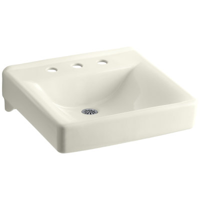Soho Ceramic 20" Wall Mount Bathroom Sink