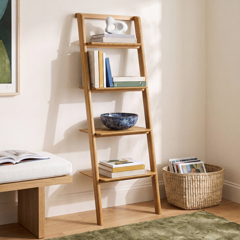 Lacey Ladder Bookcase, Caramelized