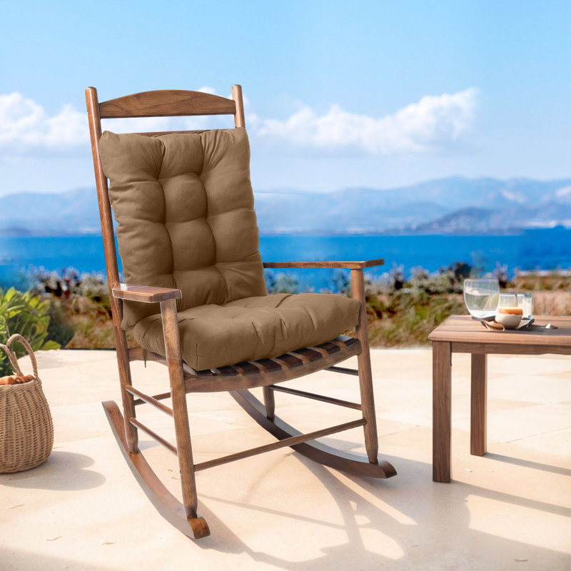 Indoor/Outdoor Seat/Back Cushion, Tan