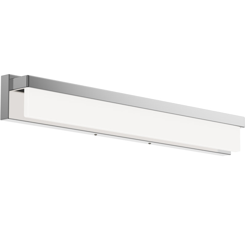 Barre de salle de bain à DEL Arhan, 24 W, Chrome