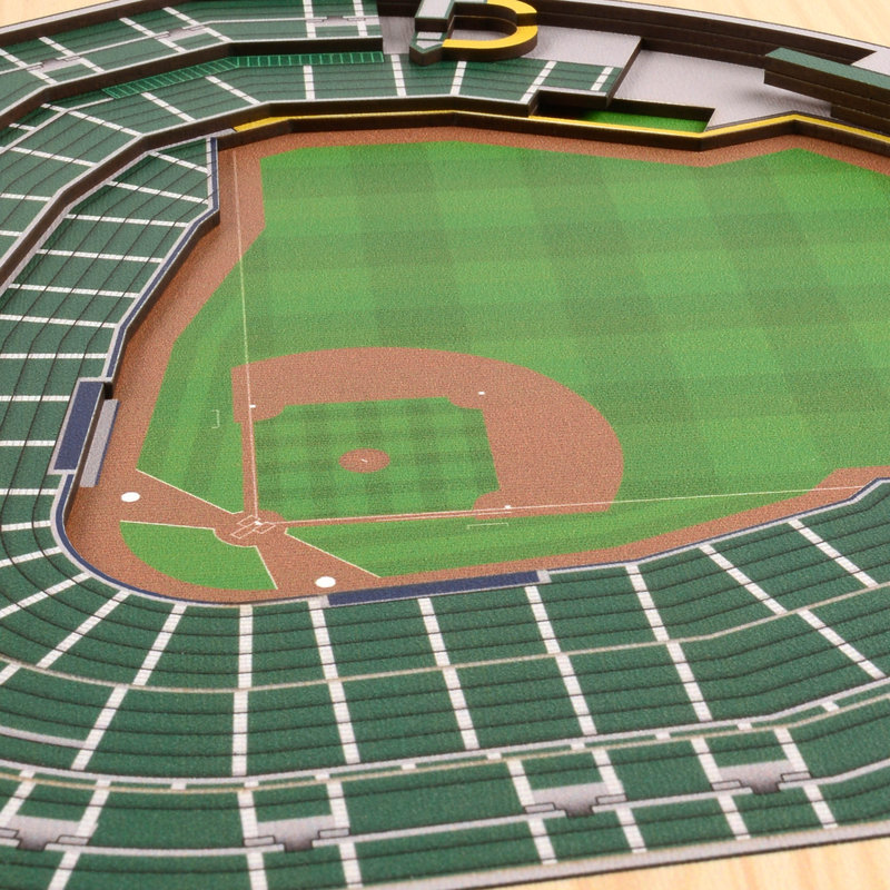 MLB 5-Layer StadiumViews 3D Wall Art, Milwaukee Brewers
