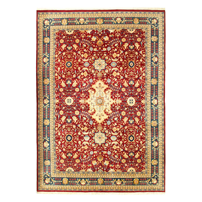 Fine Hand knotted Persian Tabriz Design 10' X 13'9''