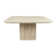 Vander 60" Square Reclaimed Oak Wood Dining Table