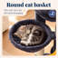 Cat Tree Tower, 130cm Tall with Extra Large Platform, Spacious Cat Condo, 2 Cozy Hammocks & Self-Grooming Brush, for Indoor Adult Cats & Maine Coon, Smoky Grey-1290062142