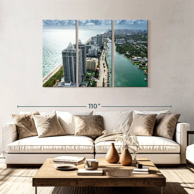 Nicci Fort Lauderdale View, H 48 po x l 74 po