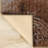 Hadley Damask Geometric Design 100% Nylon Non-Slip Indoor Area Rug-83891274