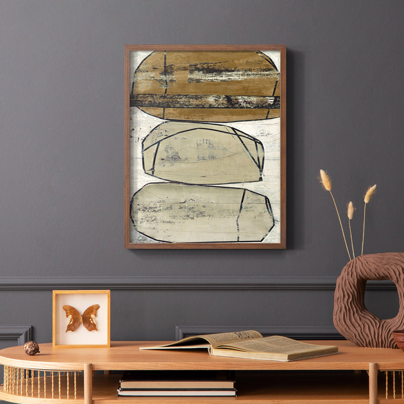Dim Sum I, reproduction encadrée - bois massif