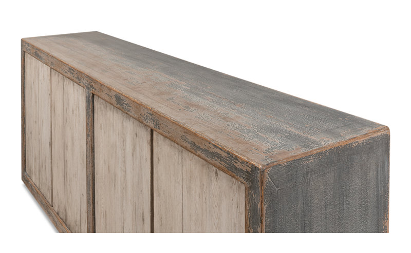 Monango 90'' W Solid Wood Sideboard