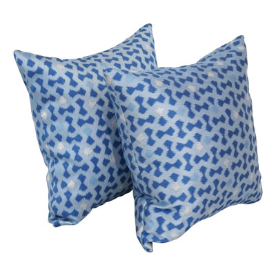 Ensemble de 2 coussins décoratifs en jacquard 30 po x 17 po
