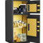 Grand coffre-fort numérique à double porte de 7,0 pieds cubes, avec sac imperméable, double alarme, code caché, acier entièrement épaissi, interstice, fixation murale / au sol pour le bureau, le rangement sécuritaire de l'hôtel