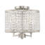 Plafonnier semi-encastré 3 lumières Belisle-54244293