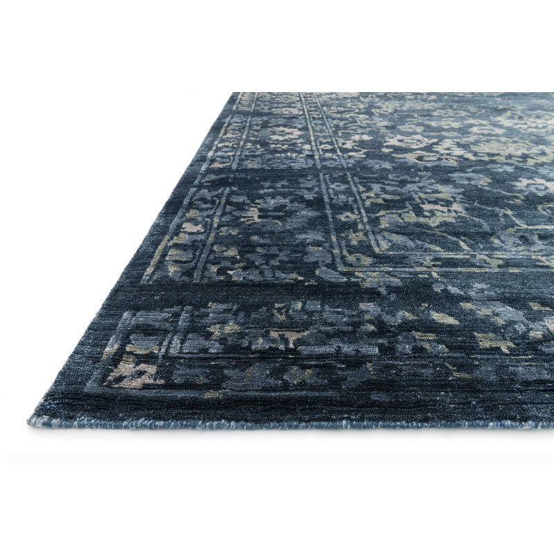 Mirage Rayon Oriental Indoor Rug, Rectangle 5'6'' x 8'6''