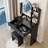 17 Round LED Mirror Vanity Table with Cushioned Stool (Basic)"-318909134