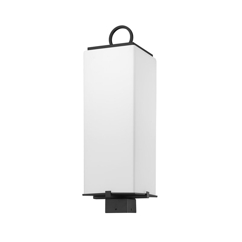 Luminaire d'extérieur 3 lumières Ahmauri, H 26,25 po x l 8,25 po x P 8,25 po
