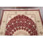 Tapis Tabriz à teinture végétale noué à la main 4 x 6