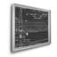 «Aeronautic Blueprint VIII» - Cadre photo, impression sur toile-862793885-862793888