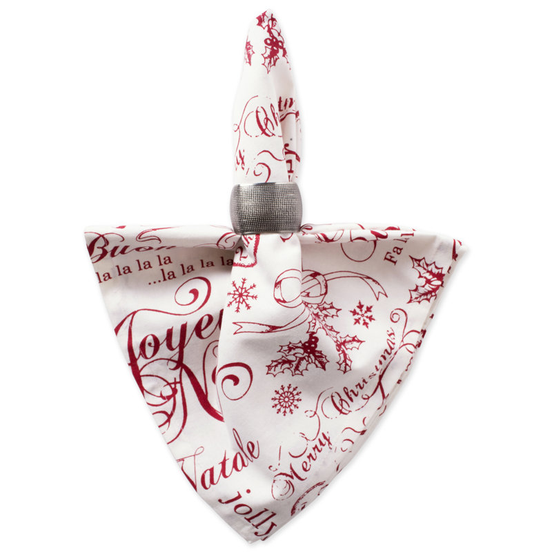 Serviette 20" de noël print Mcmartin