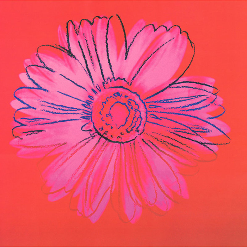 Marguerite, c. 1980 (cramoisi et rose) MCG-W875