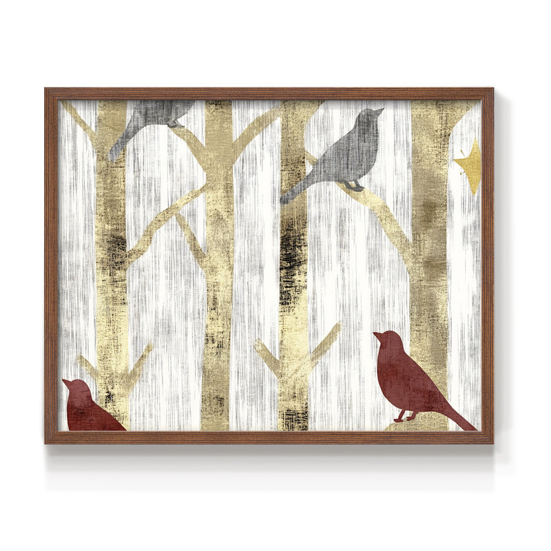 Chirstmas Art-CXXX -Framed Print - Restickable, H 11 po x l 14 po, Noyer
