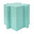 Art Side Table, Modular Convex Edge Mgo Table Buy Singles Or Combine For Custom Layouts, Indoor & Outdoor,Light Green-1237213762