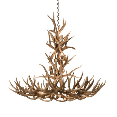 Rustic Lodge 12 - Light Chandelier
