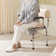 VEVOR Commode Chair, Bedside Commode with Padded Seat, Drop-Down Arms,