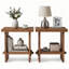 59.99cm W Solid Wood Bedside Table-822864826
