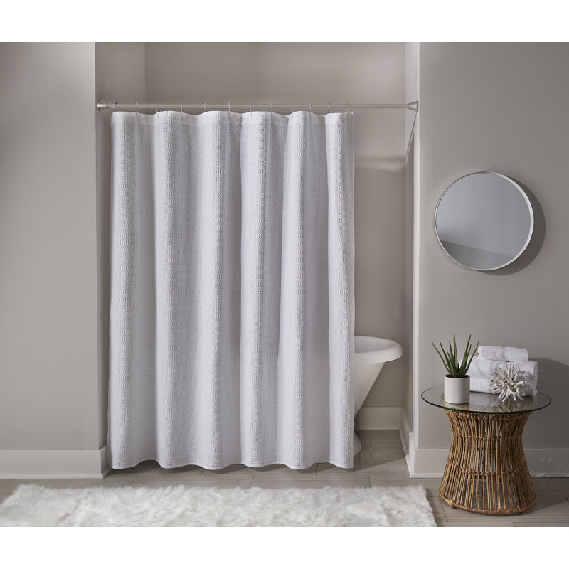 Adjustable Polished Nickel Tension Shower Curtain Rod 43-72"